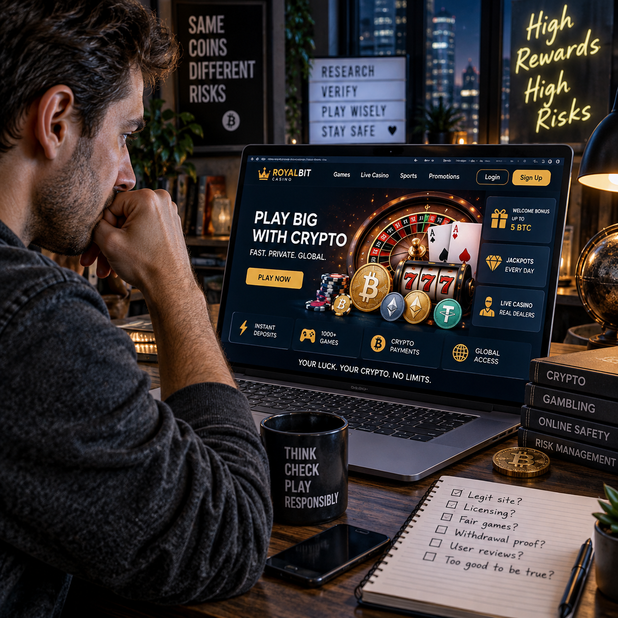 Verantwortungsvolles Spielen 2026 Wie Man Serise Crypto Casinos Erkennt Und Suchtprvention In